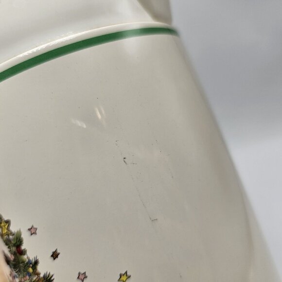 Christmas Holiday Coffee Carafe 1 L Vintage Nikko Box Thermal Vacuum Christmas - Picture 5 of 9